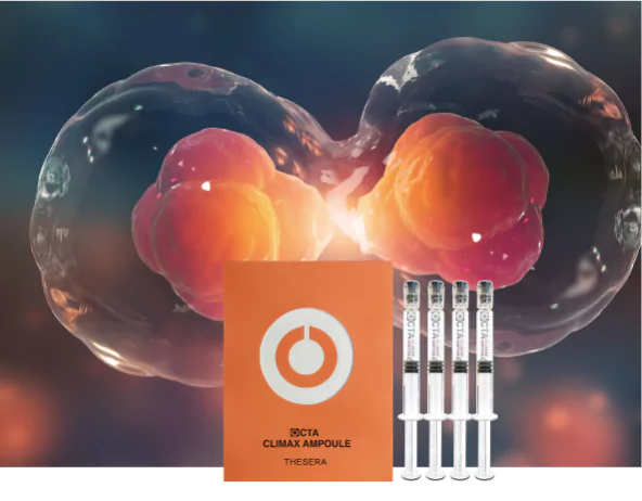 THESERA OCTA Climax Ampoule med mikroskopisk cellvisualisering